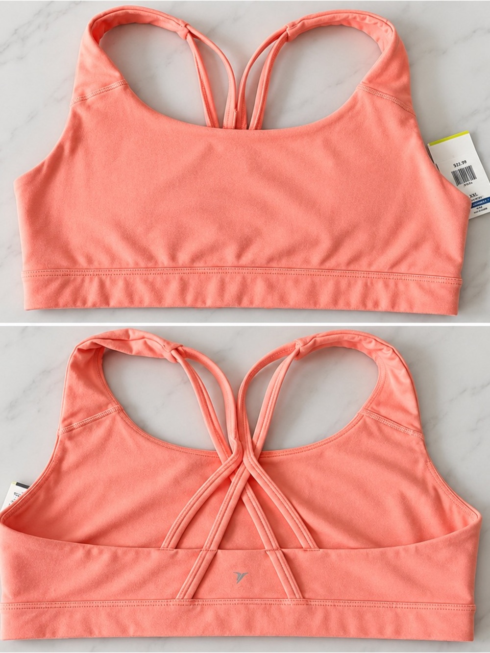Old Navy medium support straps sports bra